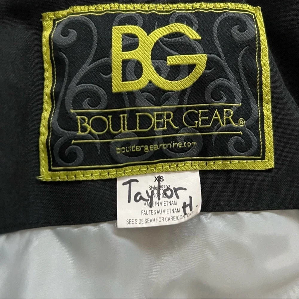 Boulder Gear Kids Colorful Ski Winter Snow Jacket Coat Girls Size XS 8935P $199